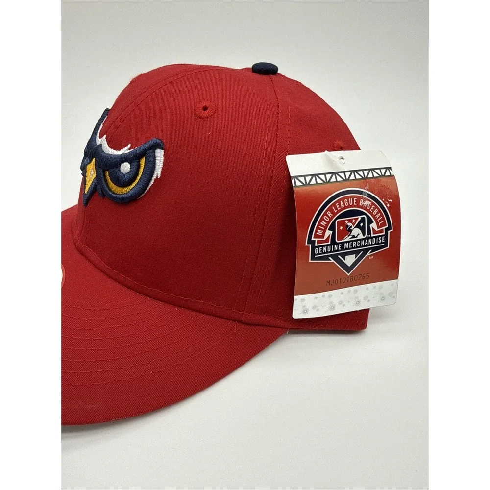 OC Sports Orem Owlz Minor League Baseball Cap Youth Red MiLB Hat